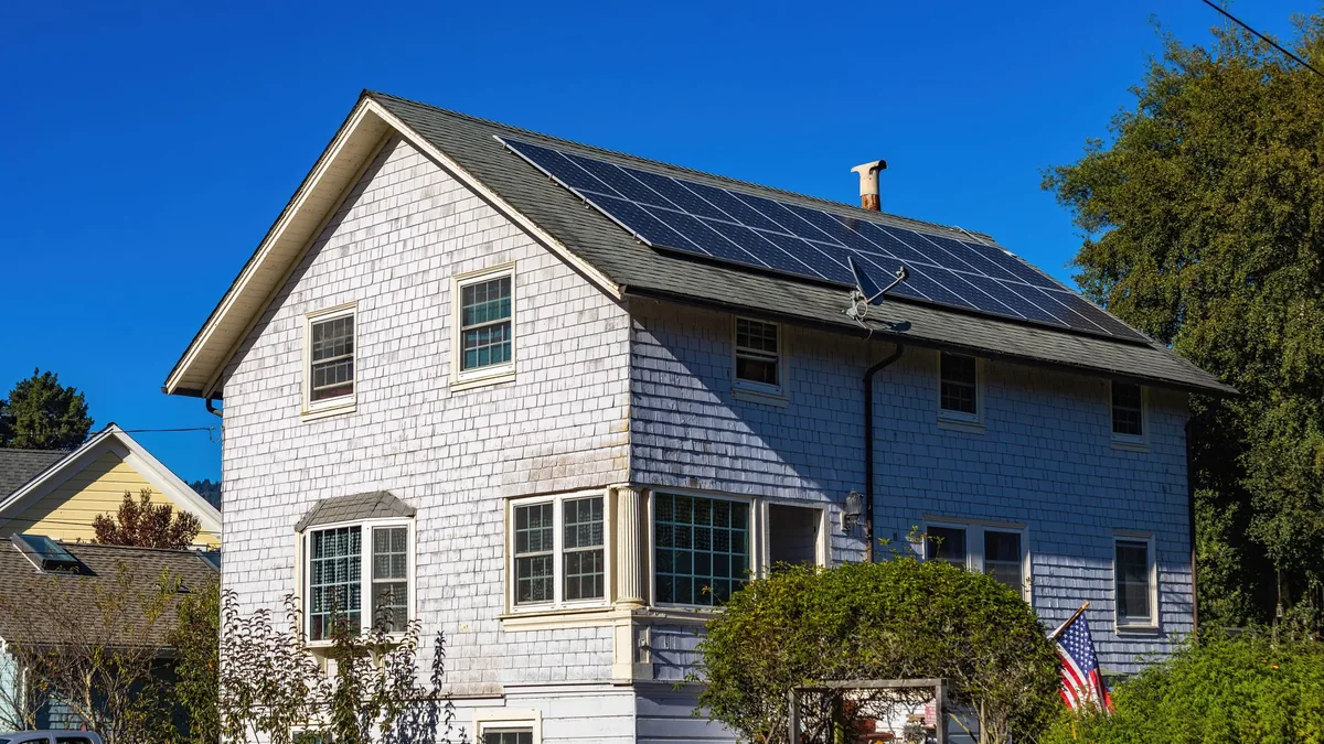 Home solar battery storage unit installed in Winston-Salem, NC